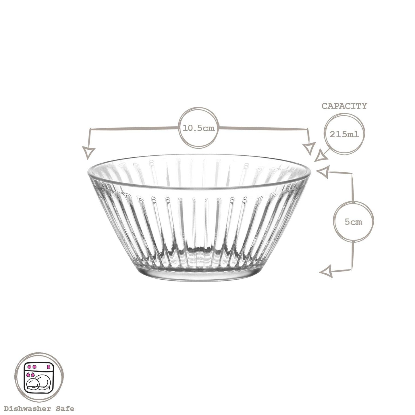 Hestia Glass Snack Bowl